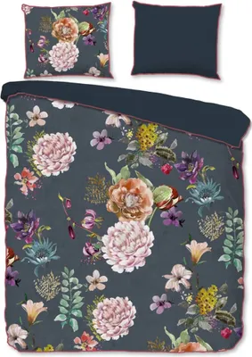 Produktbild von Descanso Bettwäsche-Set PARMA 140x200/220 cm Anthrazit