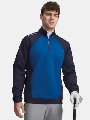 Image de Sweat à capuche Under Armour UA Drive Wind à demi-fermeture éclair pour homme, taille XXL