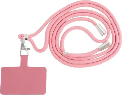 Produktbild von Universale Handykette Nylon, Farbe:Rosa