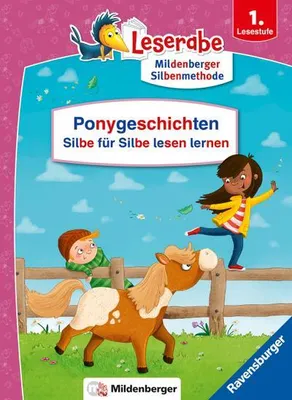 Immagine prodotto di Ponygeschichten - Silbe für Silbe lesen lernen - Leserabe ab 1. Klasse - Erstlesebuch für Kinder ab 6 Jahren