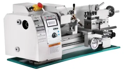 Produktbild von Metall-Drehmaschine, Hochpräzise, Vielseitige Anwendungen, 8x16in 750W, 8x16in 750W