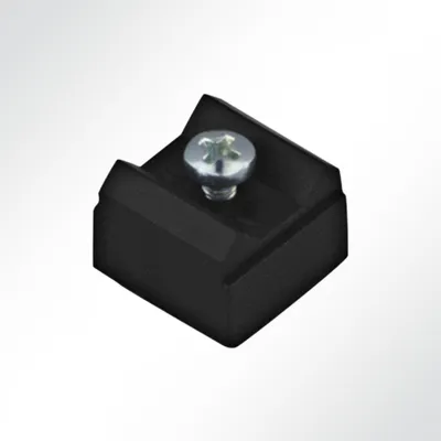 Produktbild von Lysel® Rollenstopper Schienenstopper Endstopper für Laufschiene 25x19mm (50 Stück)