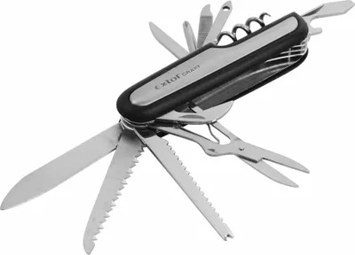 Produktbild von EXTOL CRAFT Taschenklappmesser 11teilig, rostfrei, 90mm