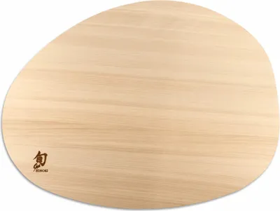 Produktbild von Kai Schneidebrett Shun Hinoki oval L, Schneidunterlage, Hinoki-Holz, DM-0813