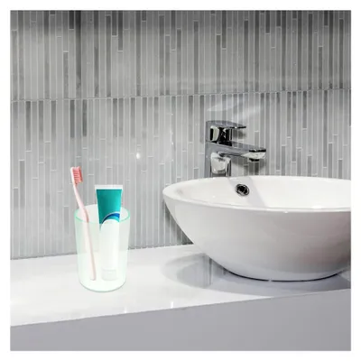 Produktbild von Transparenter Becher für das Badezimmer