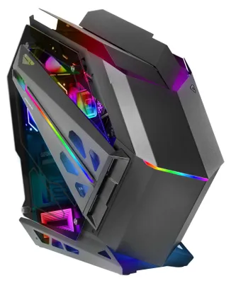 Obrázok produktu pre Mars Gaming MC-TITAN, Midi Tower, PC, Čierna, ATX, micro ATX, Mini-ITX, Hranie, Multi