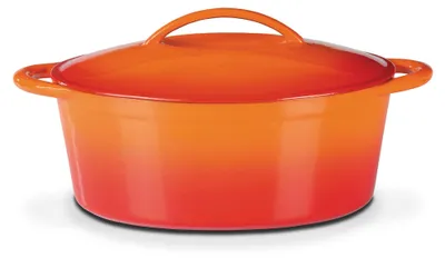 Obrázok produktu pre Liatinový pekáč GSW s vekom Orange Shadow