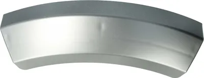Produktbild von vhbw Türgriff kompatibel mit Bosch WTE86300US/03, WTE843S1GB/35, WTE86300US/01, WTE86300US/02 Trockner - 22,5 x 7 x 2 cm Kunststoff Silber