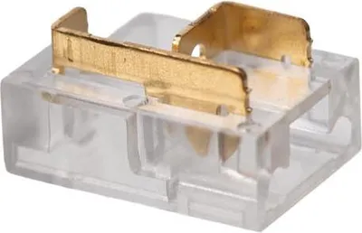 Produktbild von Velleman L Verbinder für COB LED Streifen 8 mm, Eckverbinder Steckverbinder ohne Löten, einfache