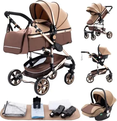 Produktbild von Kinderwagen –  Babywagen – Kinderwagen – Babywagen