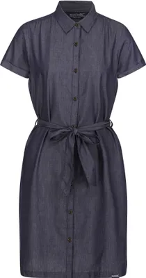 Produktbild von Regatta - "Rema" Hemdblusenkleid für Damen RG9757 (44 DE) (Chambray-Stoff)