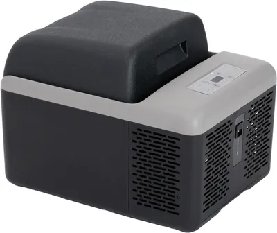 Image de Glacière C12PT, 12 litres, 12 V, mini-réfrigérateur, compresseur électrique, idéale pour la voiture, glacière, camping, petite, portable, pour voiture, camion, bateau