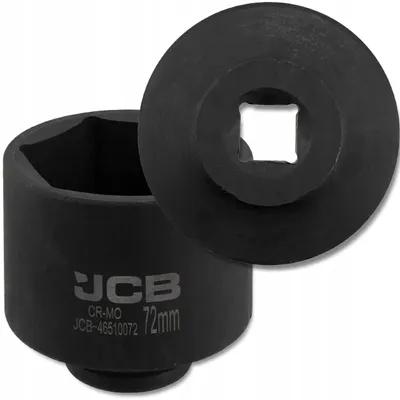 Zdjęcie produktu dla JCB NASADKA udarowa GŁĘBOKA 3/4" Cr-Mo 6-kątna 72mm KLUCZ nasadowy