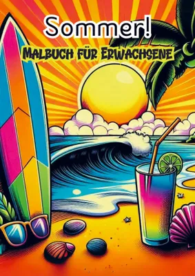 Produktbild von Malbuch fùr Erwachsene - Sommer!