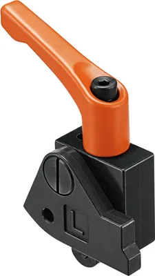 Produktbild von BLUM Schwenkanschlag schmal mit Klemmhebel, links