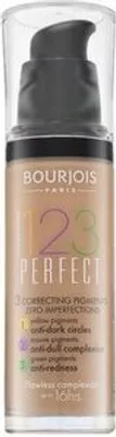 Image de Bourjois 123 Perfect Foundation maquillage liquide contre les imperfections de la peau 52 Vanilla 30 ml