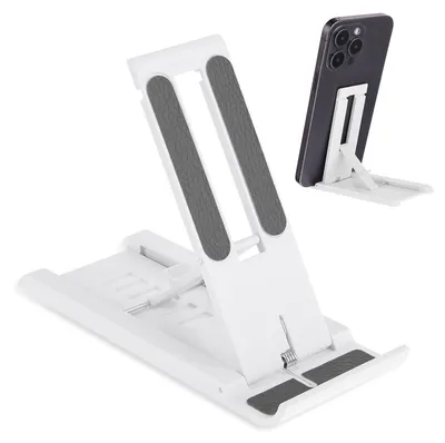 Produktbild von Handyhalter Handyständer Tischhalterung - Klappbar - 6 Winkel - 4 bis 13 Zoll