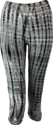 Produktbild von 3/4 Leggings mit Cut Outs - Capri - Batik - Tie Dye - Jersey