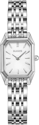 Produktbild von BURKER Isabell Petite Damenuhr mit Gliederarmband - Silber - 29 mm