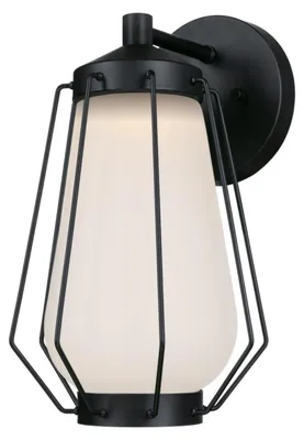 Produktbild von Außen LED Wandleuchte Corina Schwarz