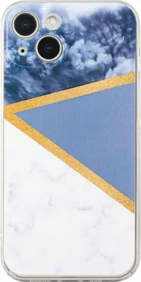 Produktbild von König Design Hülle kompatibel mit Apple iPhone 13 Kunststoff Soft Handyhülle - Handy Case Grau