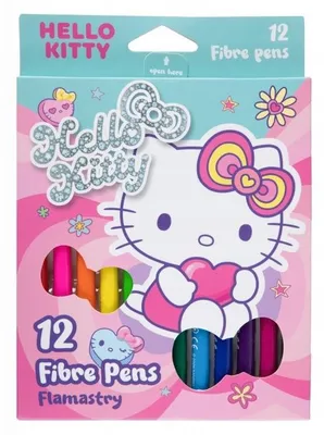 Image de Feutres Hello Kitty, 12 couleurs