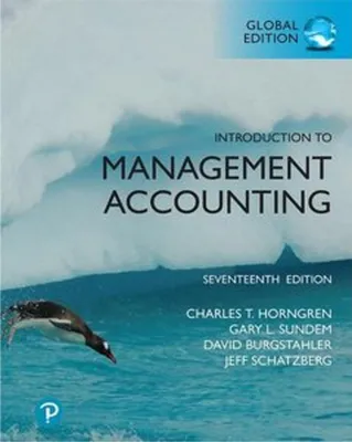 Obrázek produktu pro Introduction to Management Accounting, Global Edition
