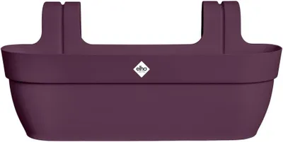 Produktbild von Vibia Campana Easy Hanger XL 58cm Pflanztöpfe - Ahorn Lila | L 23.7 x B 56 x H 26.8 cm | Für den Außenbereich geeignet | 100 % recycelter Kunststoff