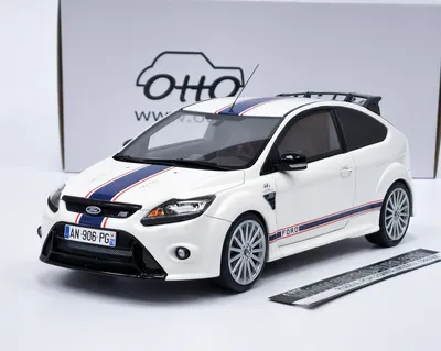 Zdjęcie produktu dla Ford Focus RS MKII Le Mans 2010 - biały OttOmobile 1:18