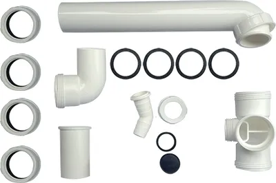 Produktbild von Ventilbrücke / 1 1/2 Zoll auf 1 1/2 Becken / Franke / Verbindungstück 2 Becken / Ersatzteil / Zubehör