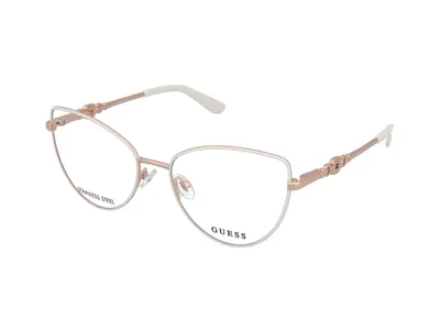 Produktbild von Guess GU2954 Shiny white 54/17/140 Damen Brillen