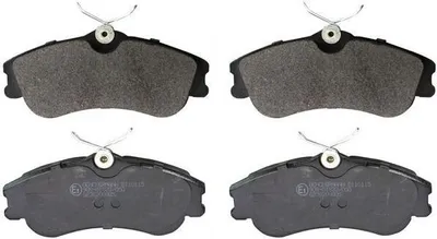 Produktbild von DENCKERMANN Bremsbeläge Satz Vorne Bremsklötze passend für PEUGEOT 206 Schrägheck (2A/C) B110115