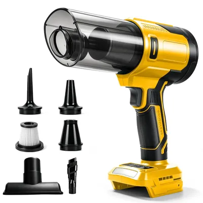 Akku-Handstaubsauger 100 W, 10.000 Pa, 5 Düsen, ohne Akku