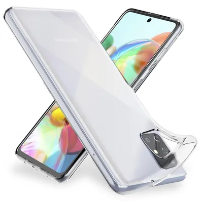 Immagine prodotto di Custodia NALIA "GLAZE" per Samsung Galaxy A51 - Custodia protettiva in TPU trasparente, anti-ingiallimento, sottile e leggera - Custodia trasparente per cellulare