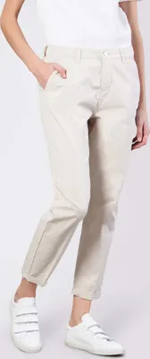 Produktbild von Mac - Damen Hose, CHINO turn up (3075-00-0434L), Größe:W44, Farbe:ivory (208R)