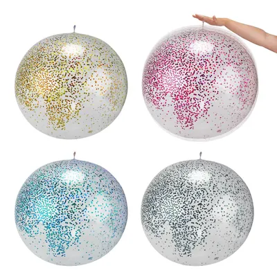 Produktbild von Toi-Toys aufblasbare Glitter Ballon, 60 cm