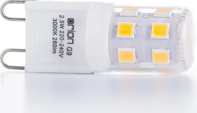 Immagine prodotto di Lampadina LED, G9, lampada, lampadina di ricambio, pezzo di ricambio, 2,5 watt, 280 lumen, 3000 Kelvin, bianco caldo, non dimmerabile