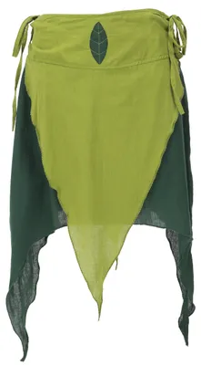 Produktbild von Zipfelrock Elfen Rock - Grün, Damen, Baumwolle, Größe: M