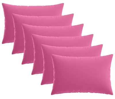 Immagine prodotto di Cuscini decorativi vidaXL, confezione da 6, colore rosa, HEERLEN, 30 x 50 cm, in poliestere