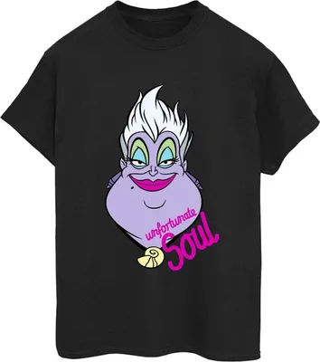 Produktbild von Disney - "Unfortunate Soul" T-Shirt für Damen BI47142 (S) (Schwarz)