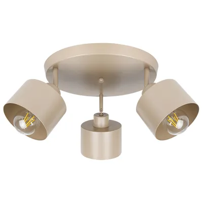Produktbild von MasterLED Deckenleuchte Elza 3-flammig E27 beige