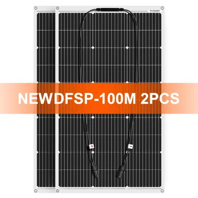 Obrázek produktu pro DOKIO Flexibilní solární panel, 200W Maximální výkon, monokrystalické provedení, 200W