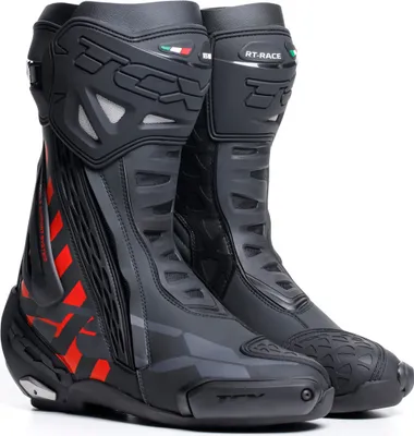 Produktbild von TCX RT-Race 2023 Motorradstiefel, schwarz/rot, 44