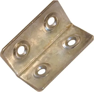 Produktbild von Montagewinkel, Materialstärke 1.5 mm, Stahl verzinkt
