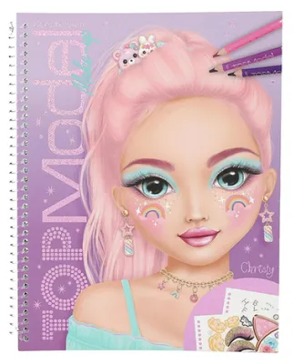 Immagine prodotto di Depesche Vertrieb GmbH & Co. K Crea il tuo libro da colorare TOPModel Make Up Altro