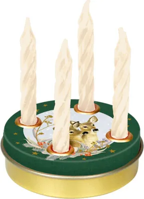 Produktbild von Mini-Adventskranz Zauberhafter Winterwald