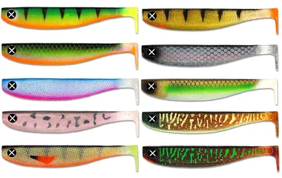 Produktbild von Monkey Lures 23cm Fat Lui - Gummifisch, Monkey Lures Farbe:Firetiger