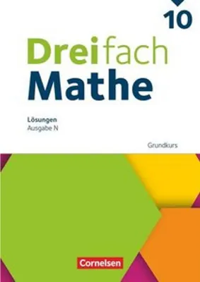 Produktbild von Dreifach Mathe - Ausgabe N - 10. Schuljahr