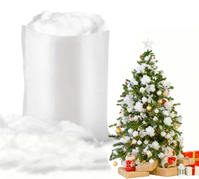 Produktbild von Weihnachtsdekoration aus Kunstschnee, Kunstschneefasern, 150 g