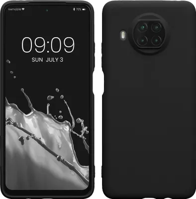 Kwnobile TPU Silikon Hülle Für Huawei Y6s (2019) – Weich, Rutschfest & Kompatibel Mit Kabellosem Laden (Schwarz Matt)